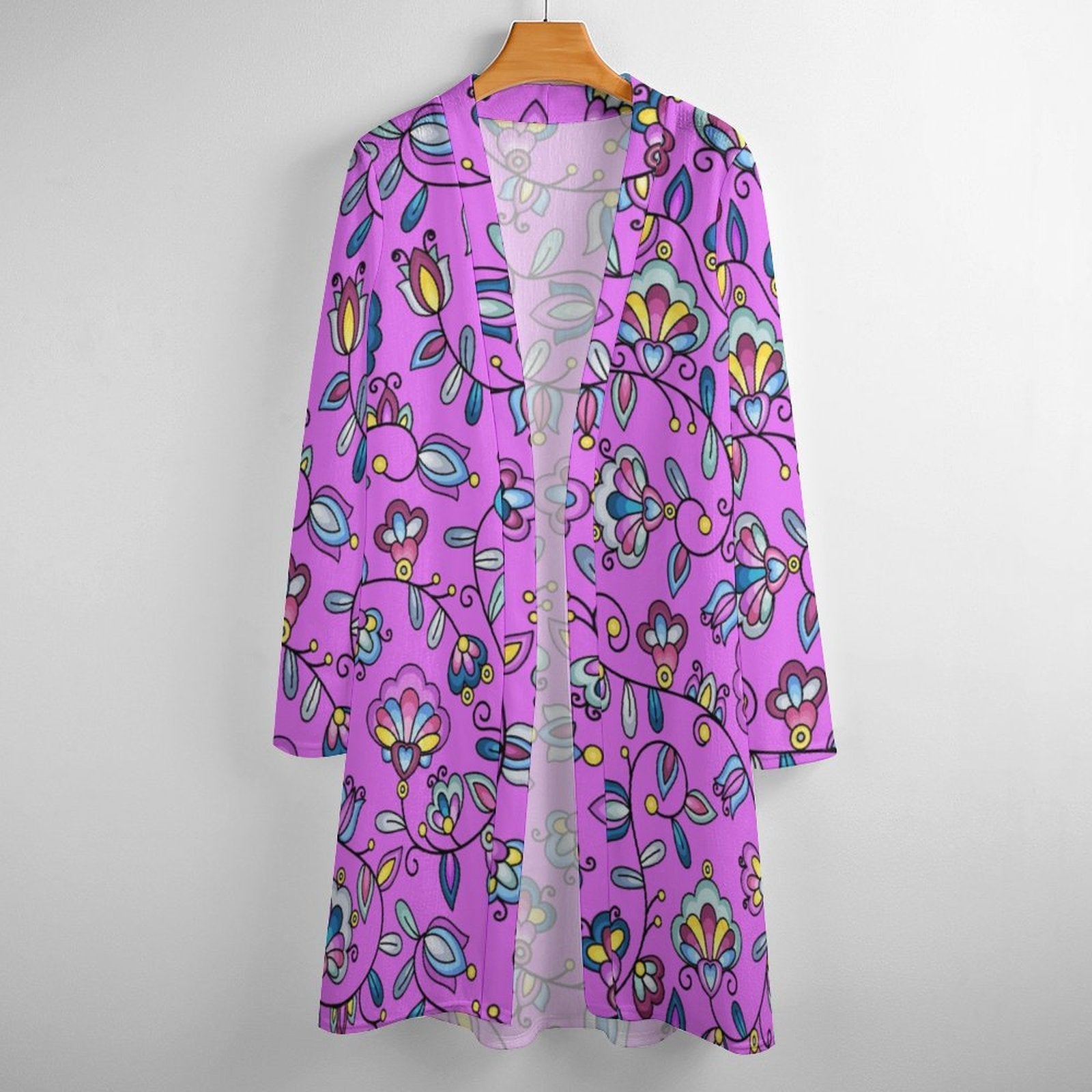 Autumn Bundle Blessing Purple Cardigan