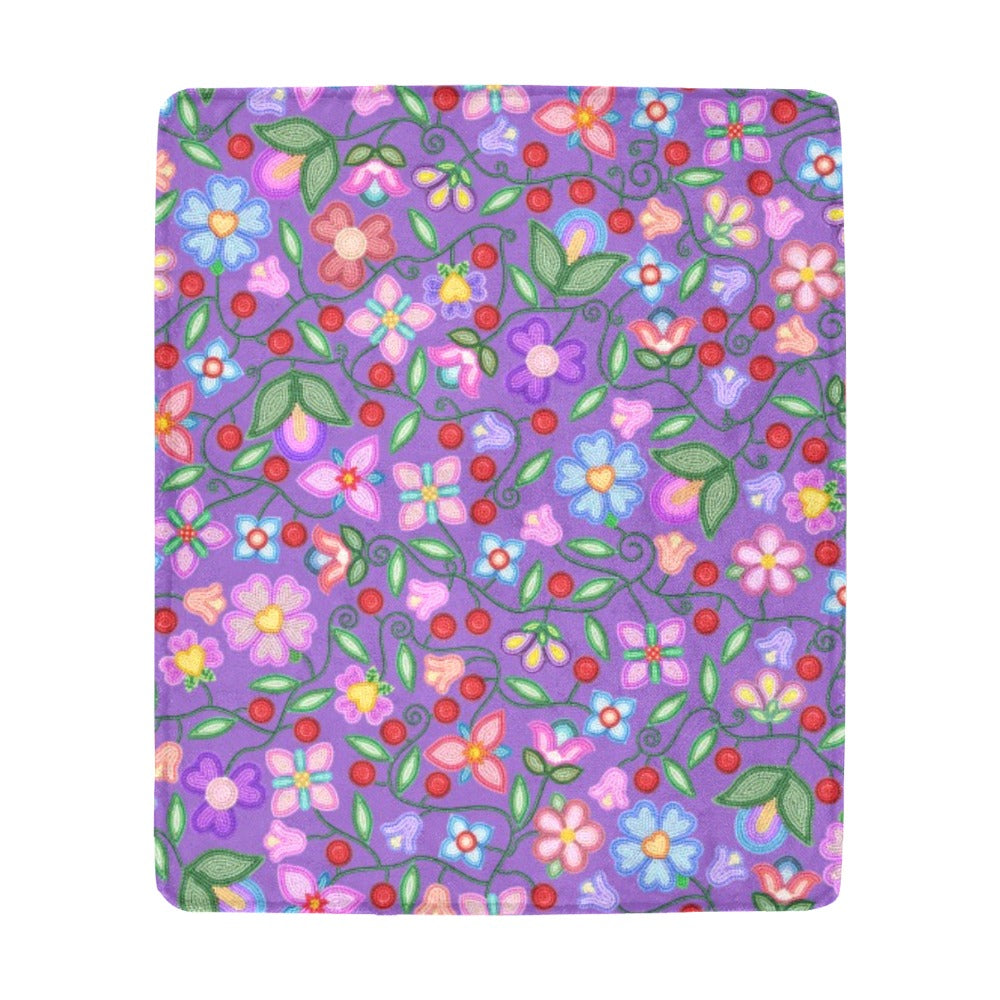 Petal Harmony Lavender Ultra-Soft Micro Fleece Blanket 50"x60"