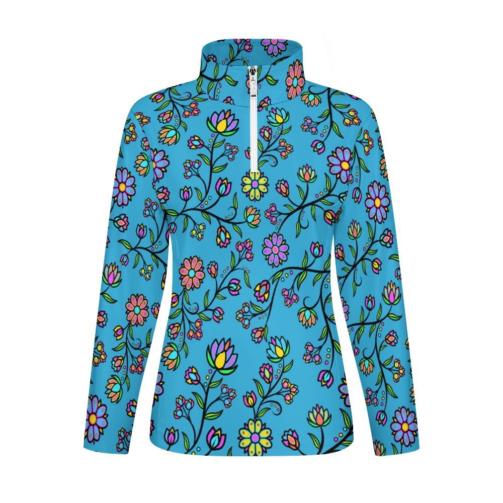 Cosmic Whisper Pastel Rainy Horizon Long Sleeve Yoga Shirt