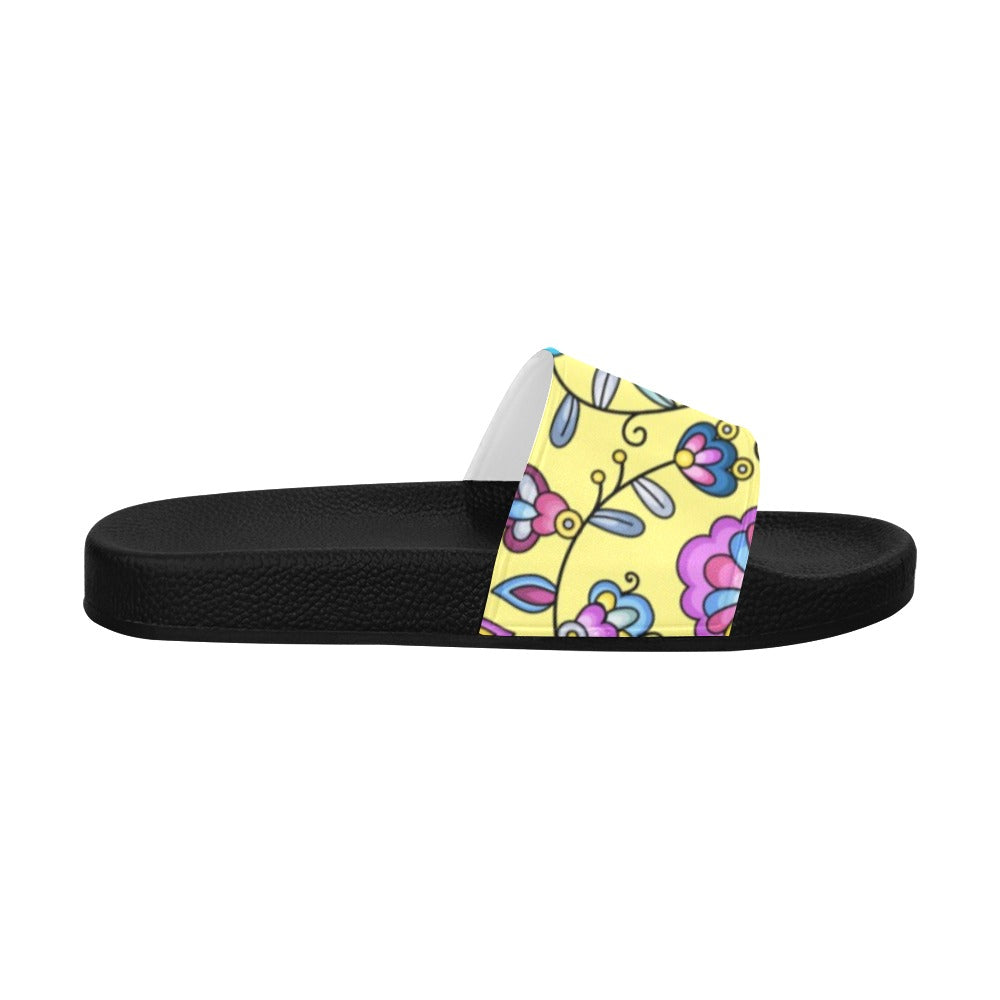 Autumn Bundle Blessing Yellow Women's Slide Sandals