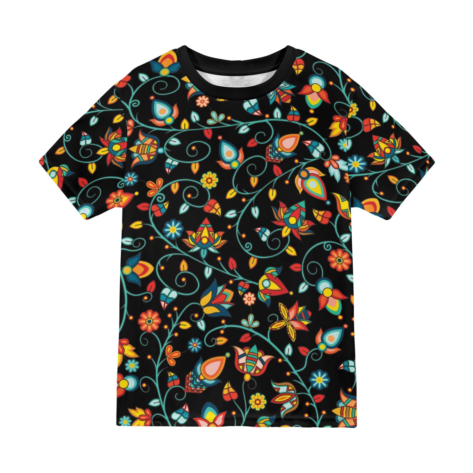 Thorny Path Black T-shirt for Men