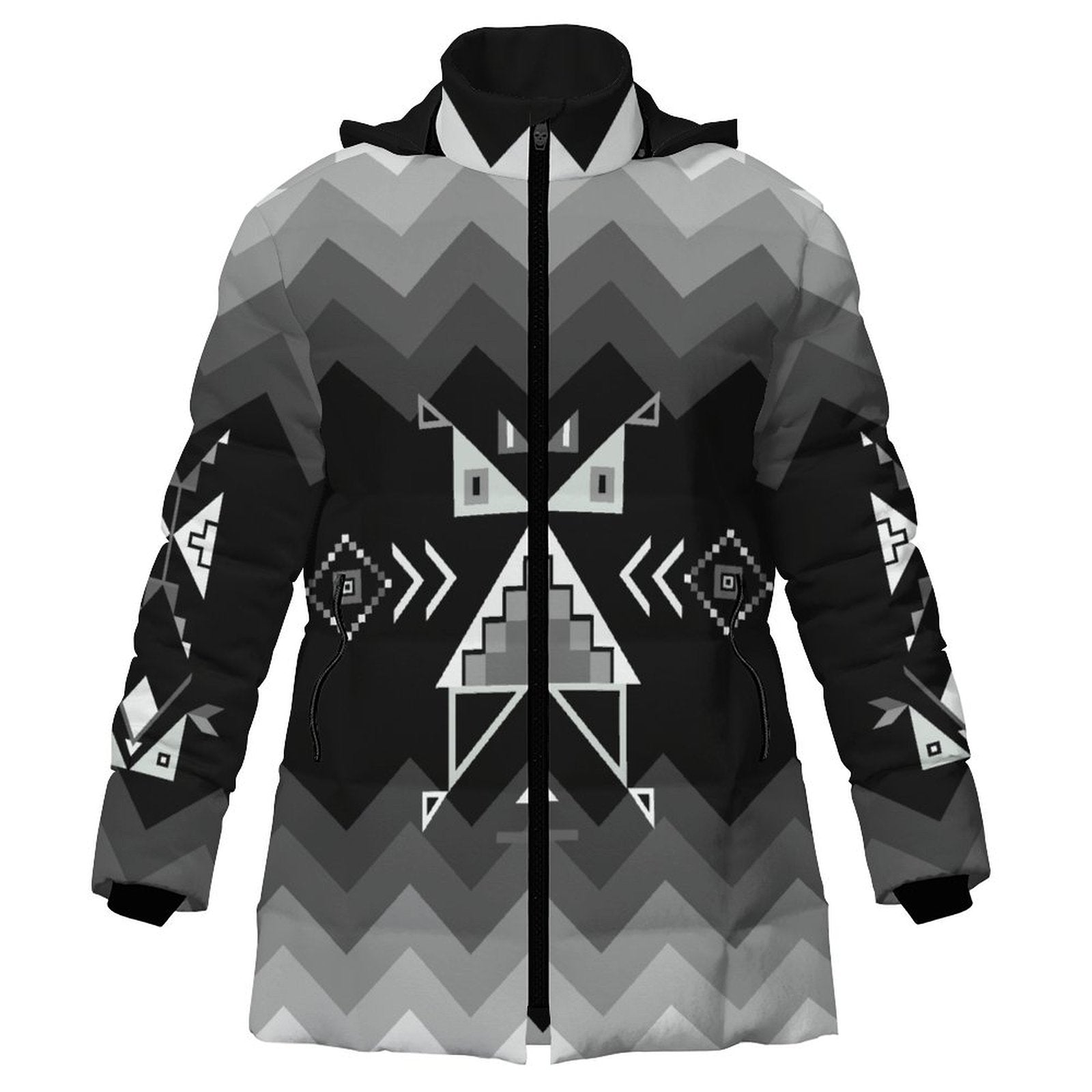 Owl Watcher Women's Hooded Puffer Coat