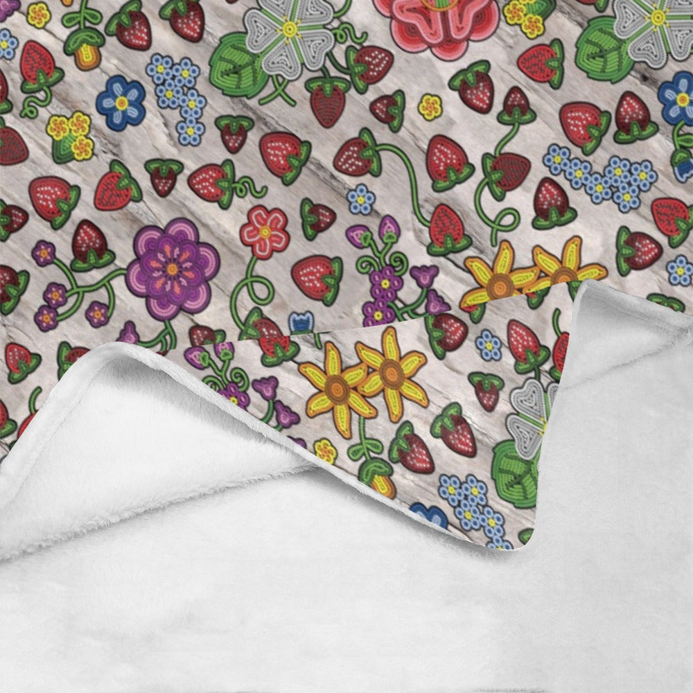 Berry Pop Bright Birch Ultra-Soft Micro Fleece Blanket 40"x50"