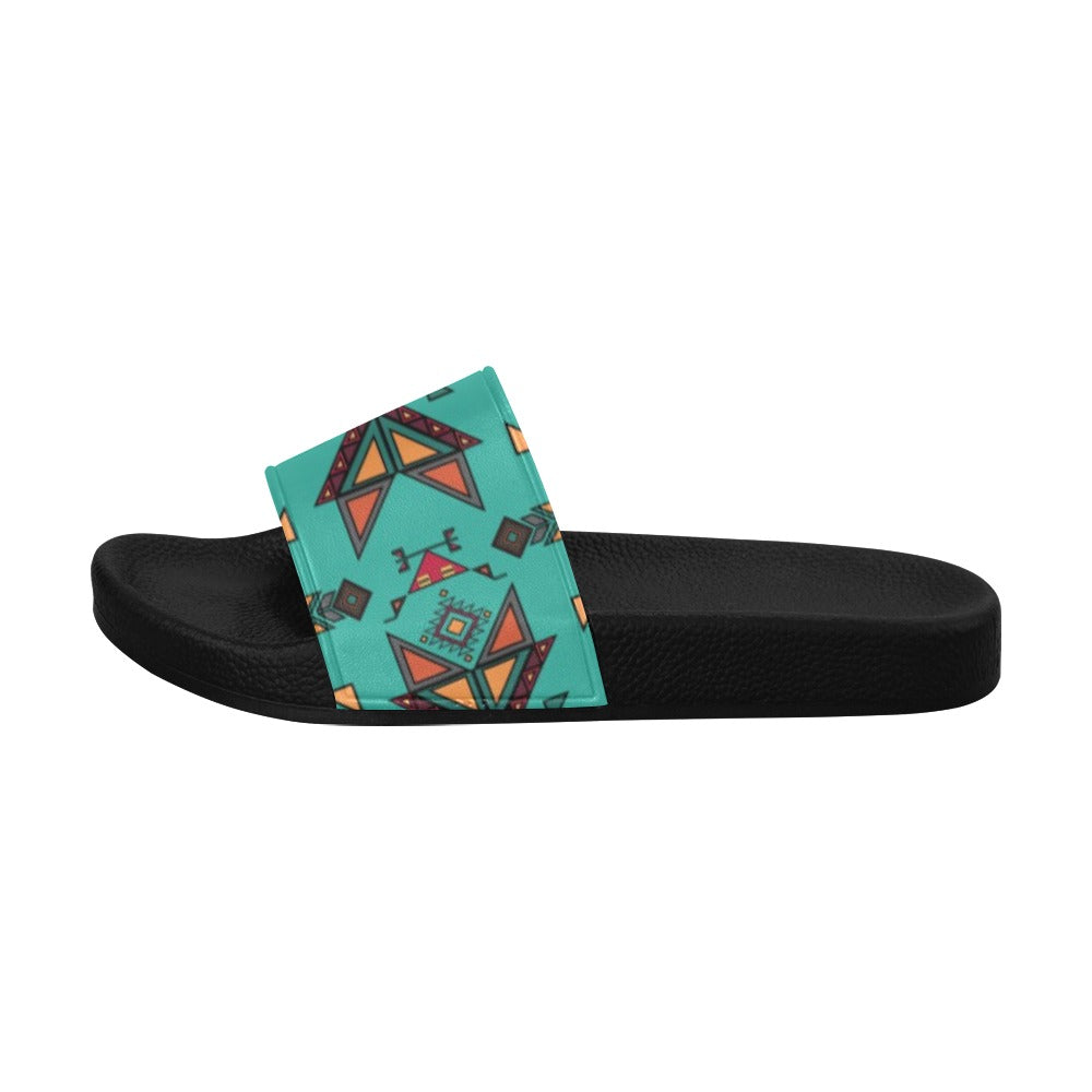 Arrow dawn Turquoise Men's Slide Sandals