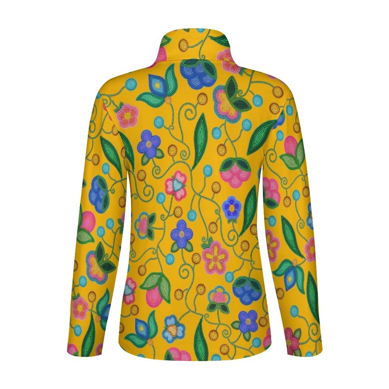 Skyberry Serenade Yellow Long Sleeve Yoga Shirt