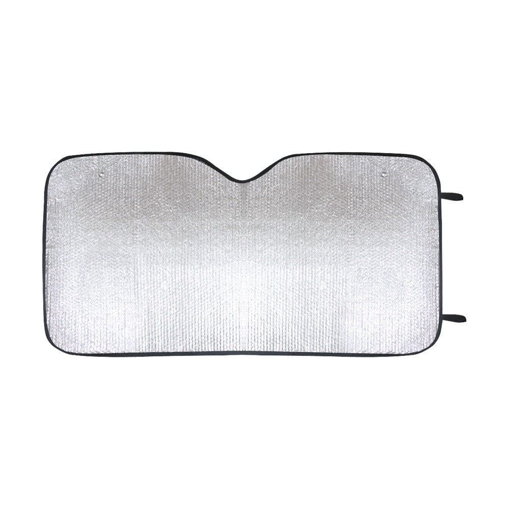 Prairie Fire Petals Sage Car Sun Shade 55"x30"