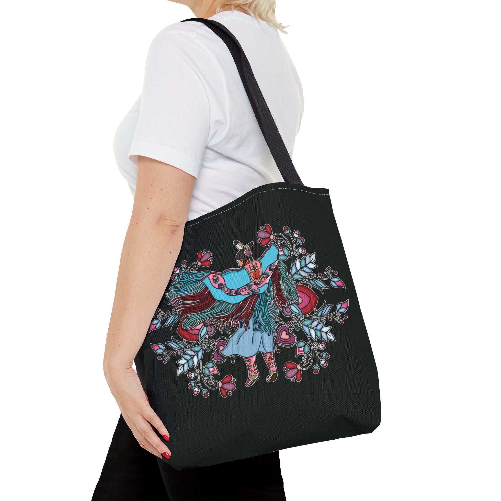 Fancy Dancer Trans BG 4 Tote Bag