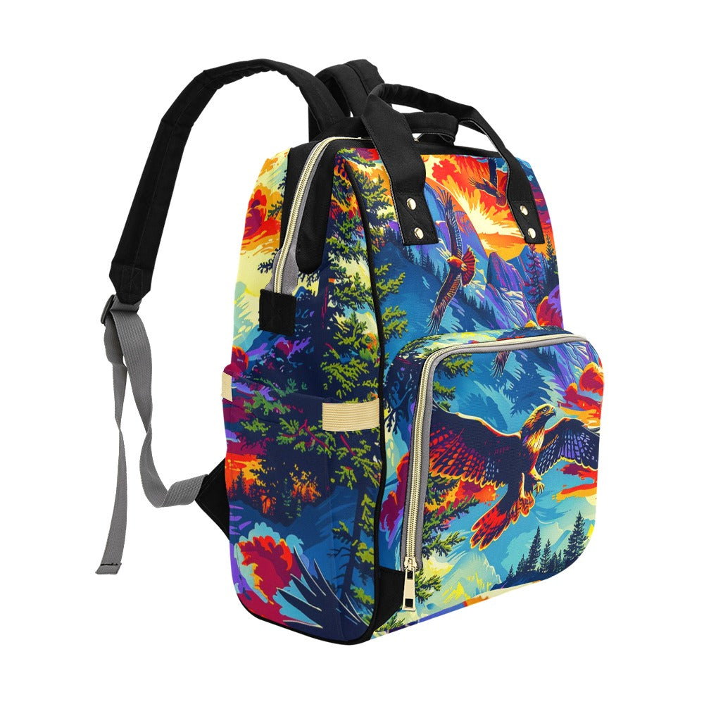 Hunting Hawks Multi-Function Diaper Backpack/Diaper Bag