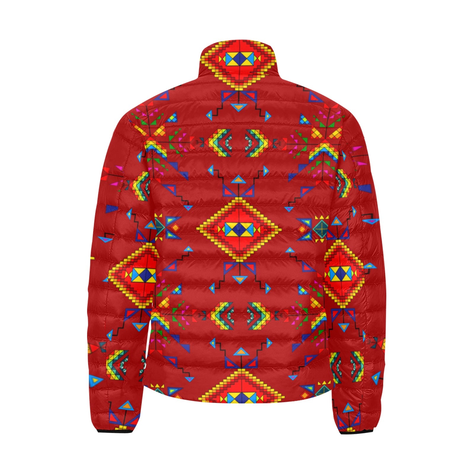 Buffalo Jump Red Men's Padded Jacket
