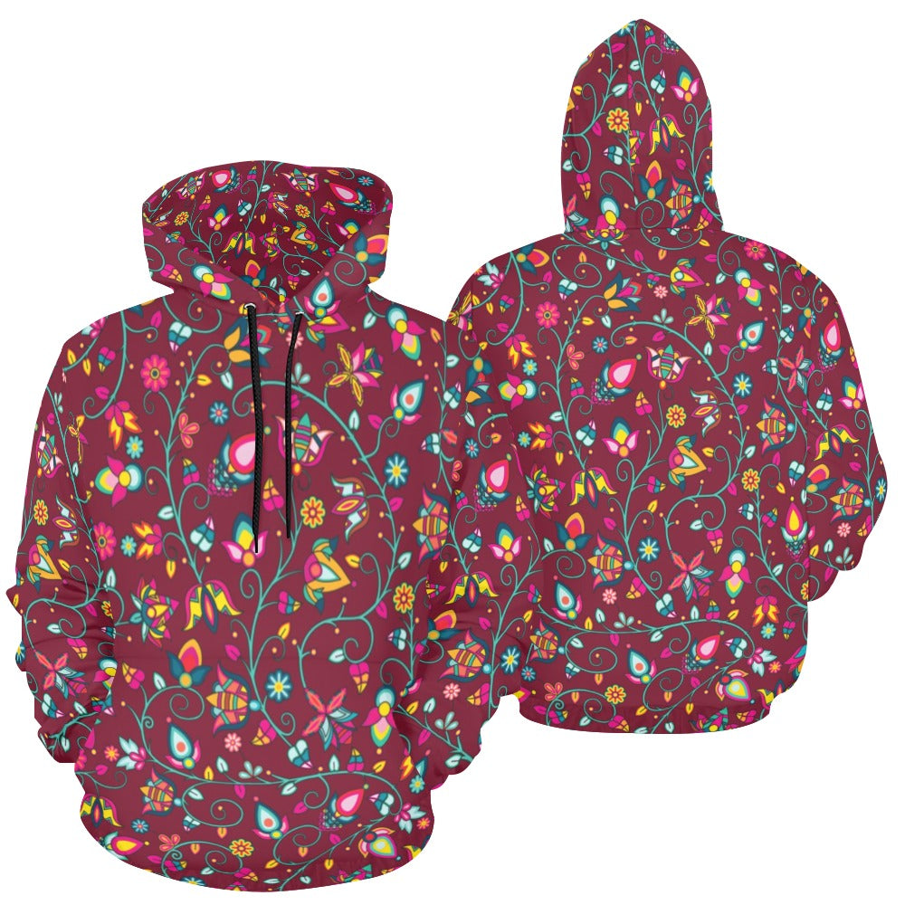 Thorny Path Cranberry Hoodie for Men (USA Size)