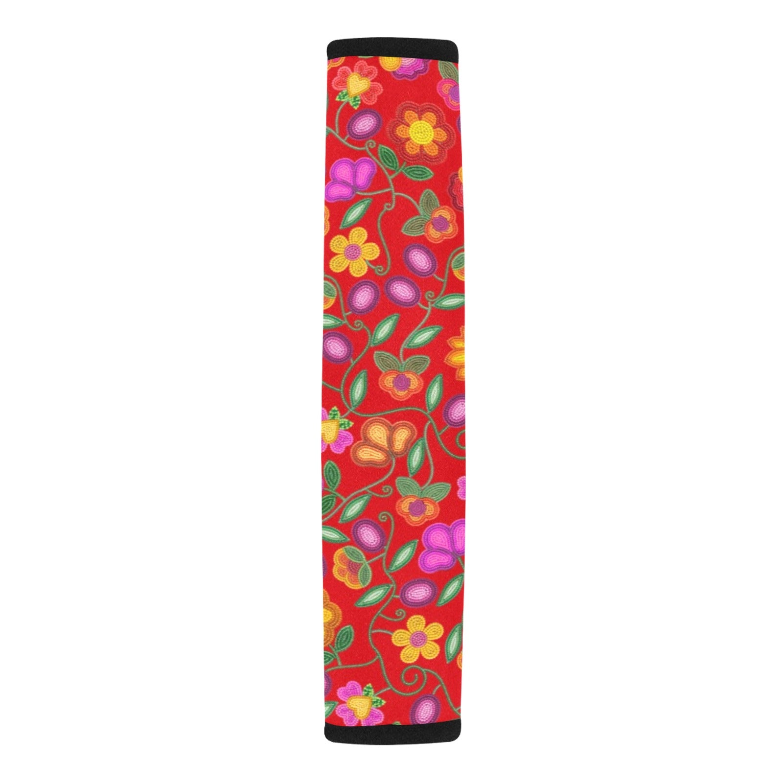 Boreal Bounty Red Car Seat Belt Cover 7''x12.6'' (Pack of 2)