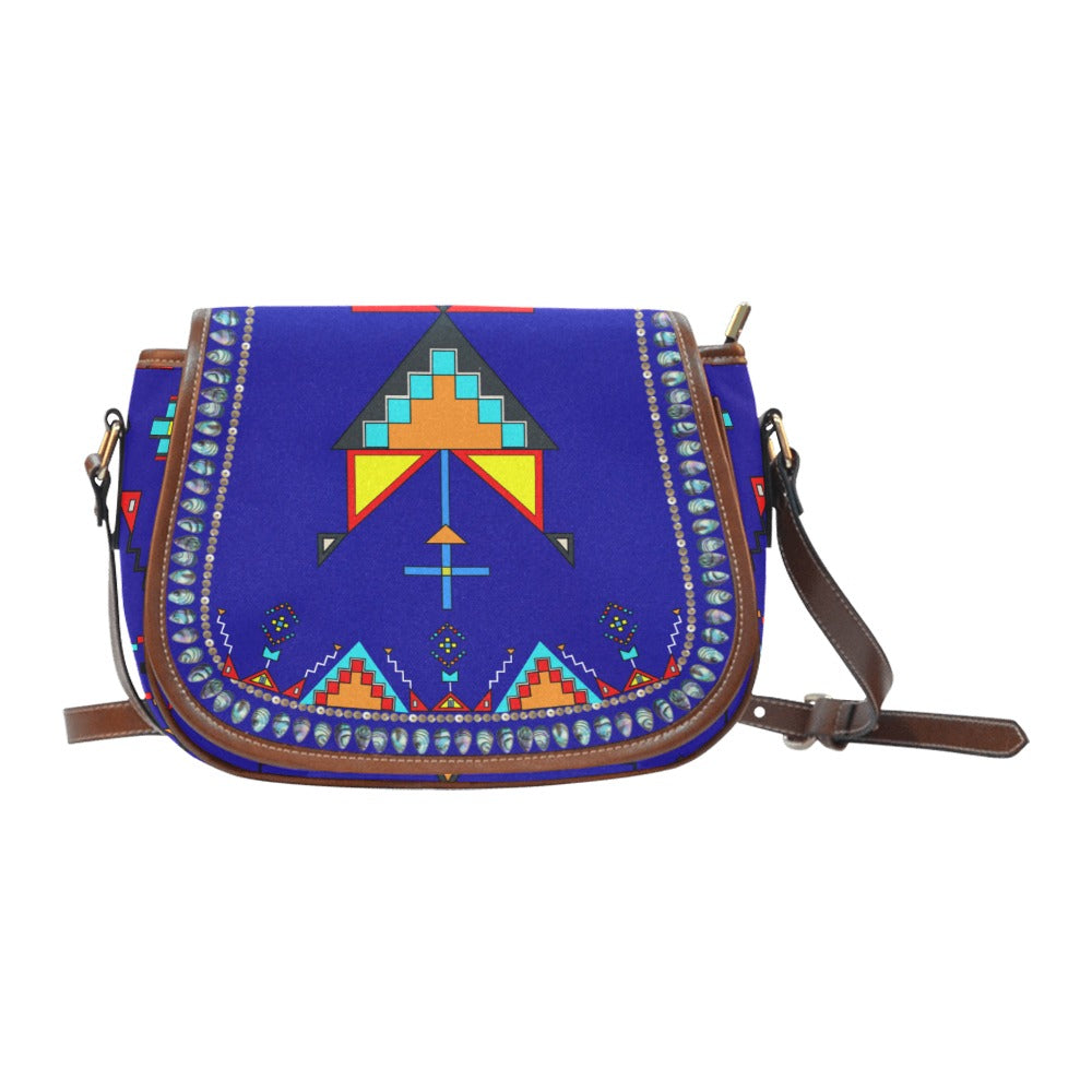 Sentinel of the Plains Navy Saddle Bag/Large