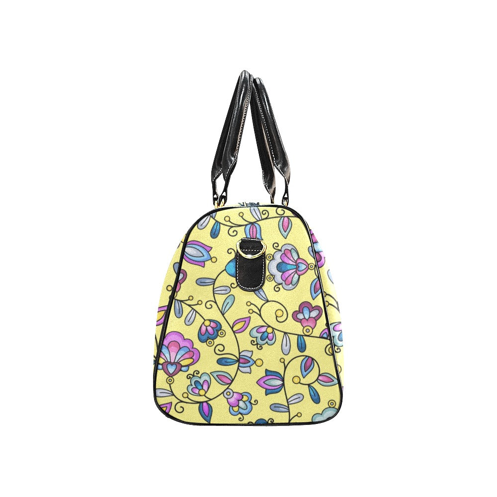 Autumn Bundle Blessing Yellow Waterproof Travel Bag/Small