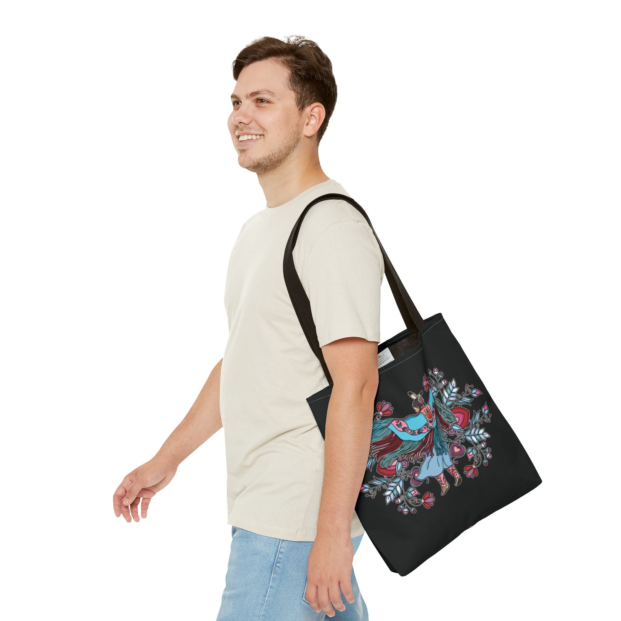 Fancy Dancer Trans BG 4 Tote Bag