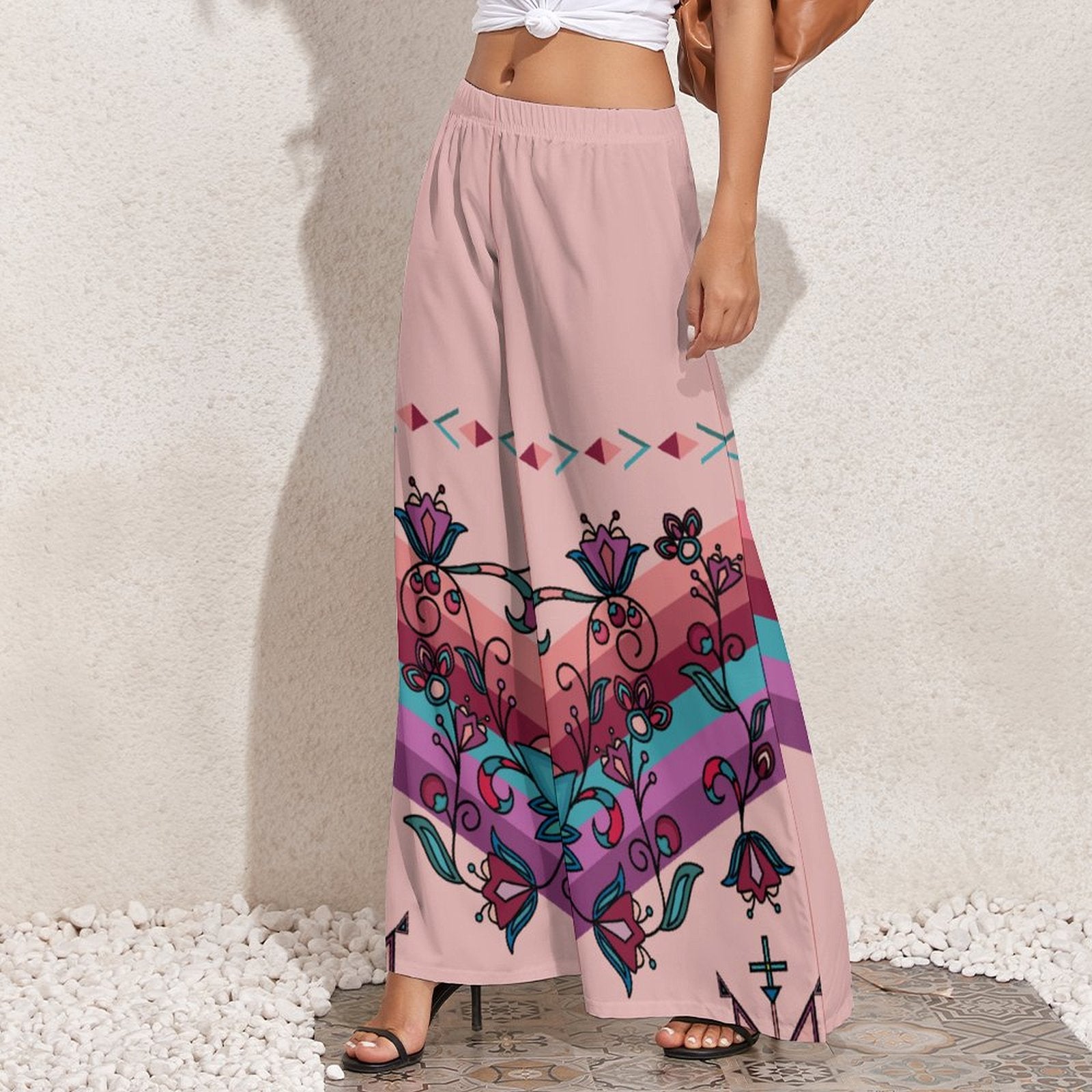 Frosted Petals Ribbon Pant