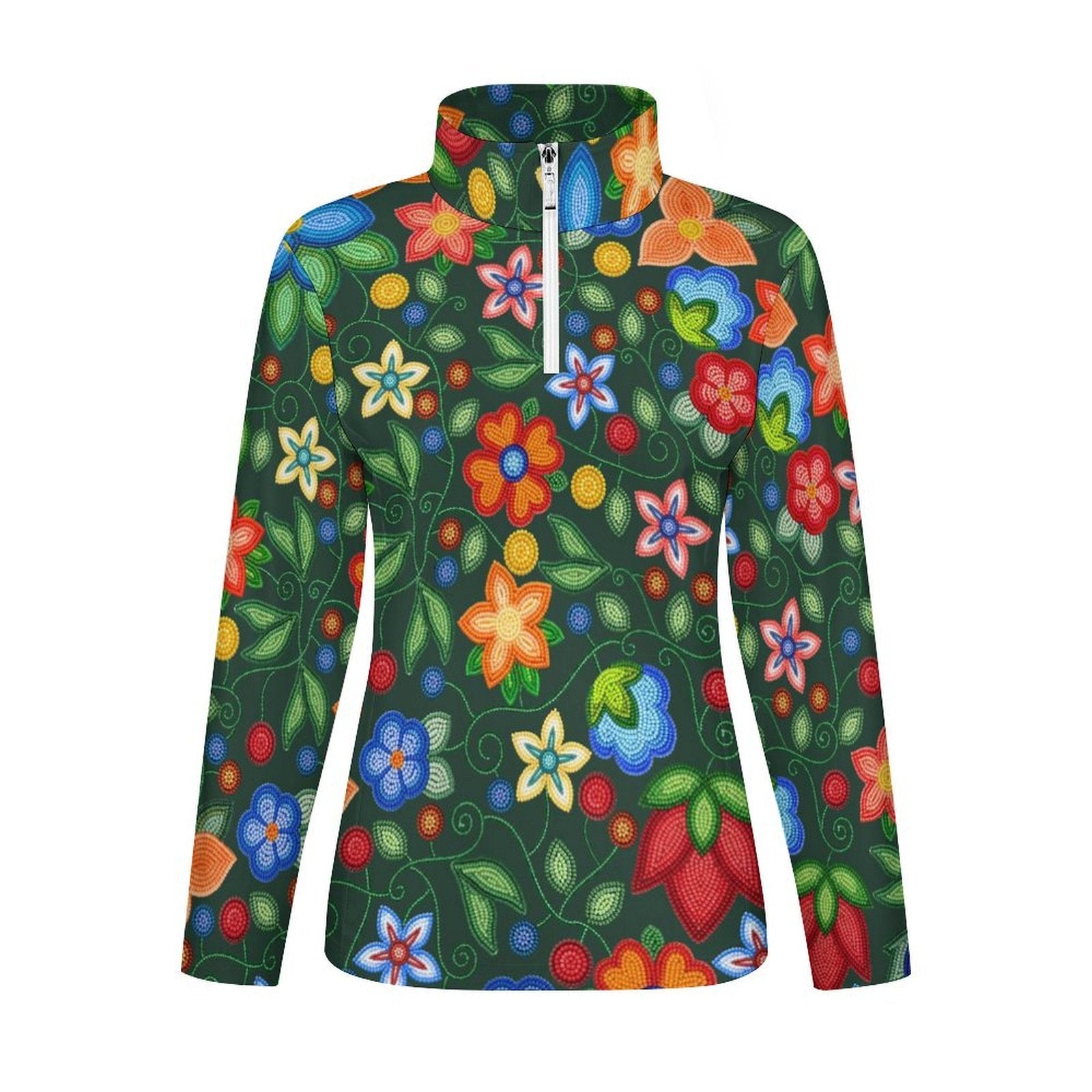 Morning Harmony Forest Women's Long Sleeve Yoga Shirt
