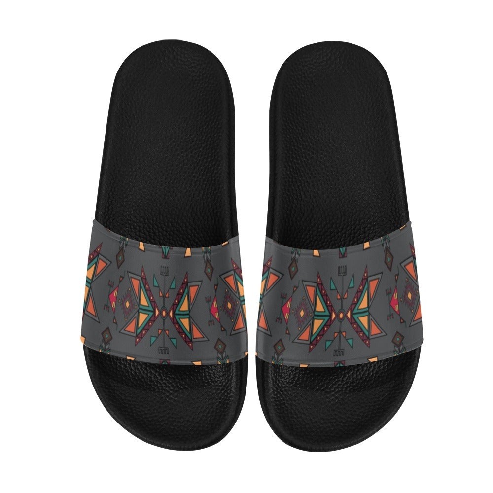 Arrow dawn Gray Women's Slide Sandals