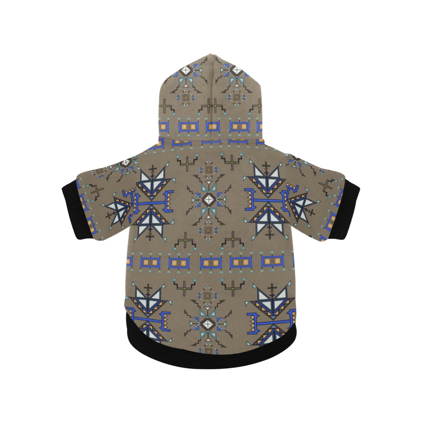 Eagle Strike Brown Pet Dog Hoodie