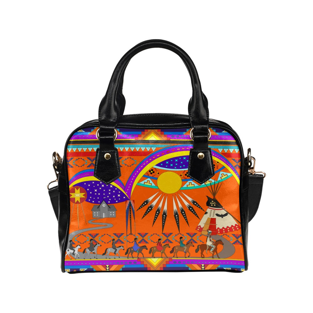 Seven Generations Medicine Shoulder Handbag