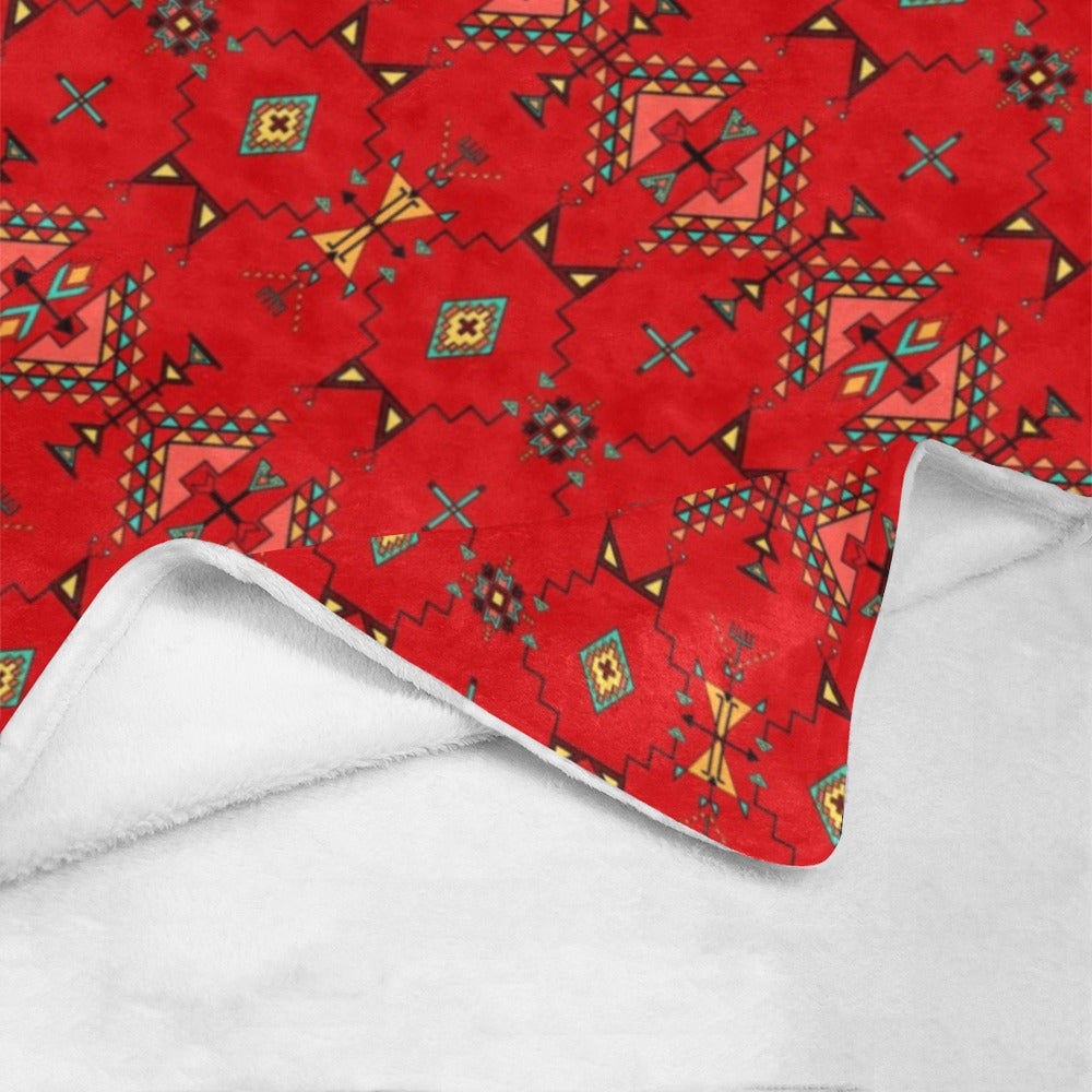 Thunder Flight Red Ultra-Soft Micro Fleece Blanket 50"x60"