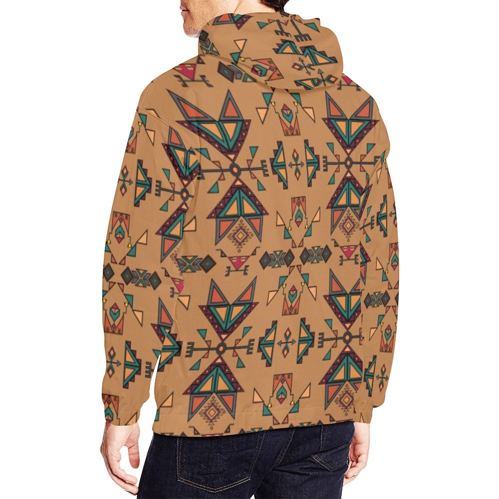 Arrow Dawn Brown Hoodie for Men (USA Size)