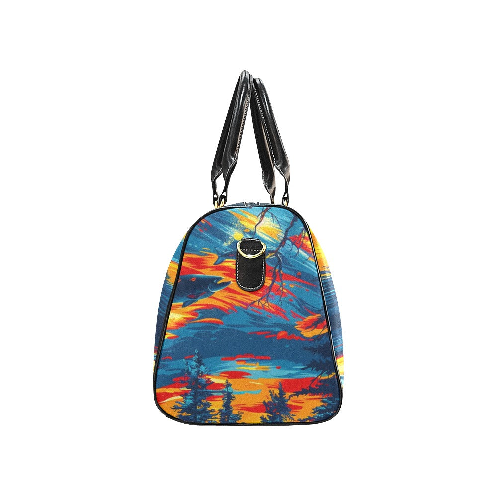 Fishing Bear Waterproof Travel Bag/Small