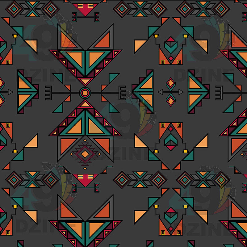 Arrow Dawn Gray Satin Fabric By the Yard Pre Order