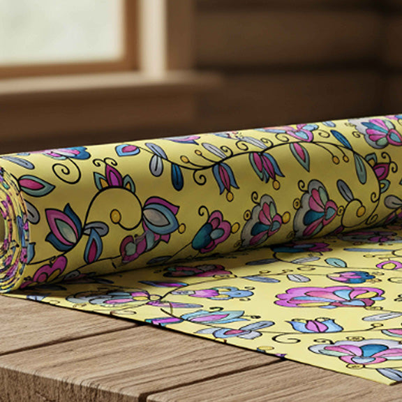 Autumn Bundle Blessing Yellow 42 Inch Cotton Poplin Pre Order