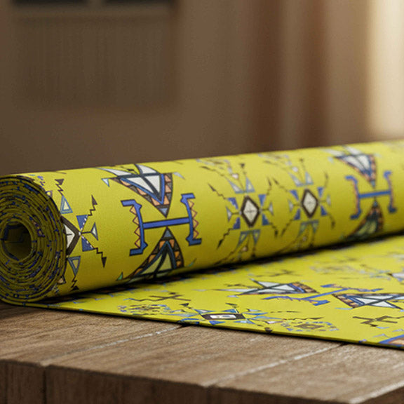 Eagle Strike Lime Satin Fabric By the Yard Pre Order