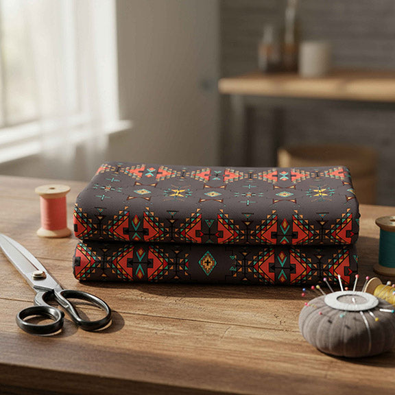 Thunder Flight Gray 42 Inch Cotton Poplin Pre Order