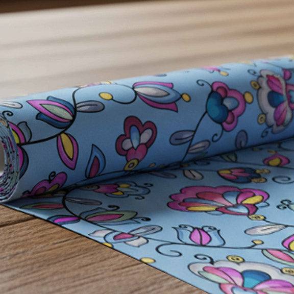 Autumn Bundle Blessing Blue 42 Inch Cotton Poplin Pre Order