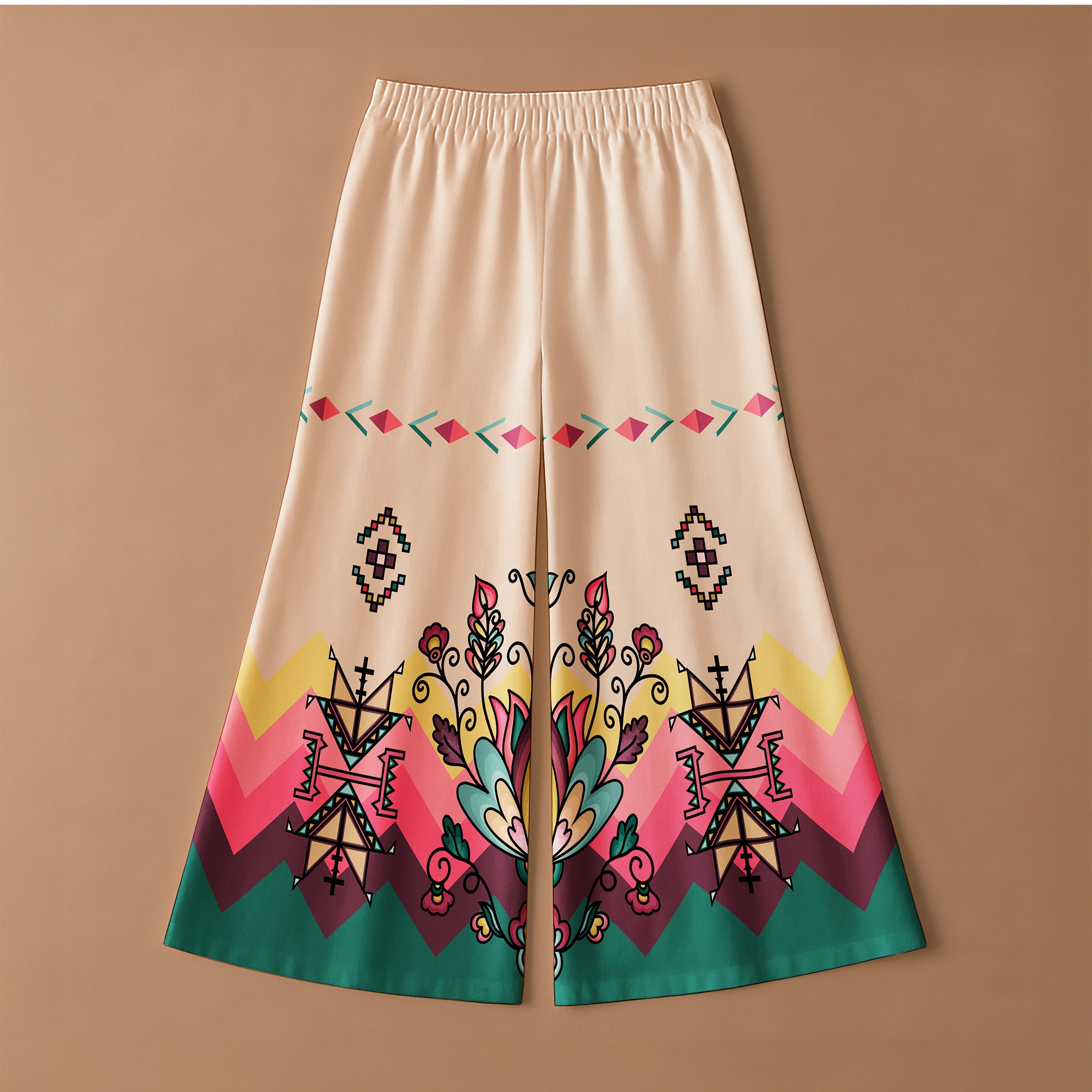 Golden Harvest Bloom Ribbon Pant