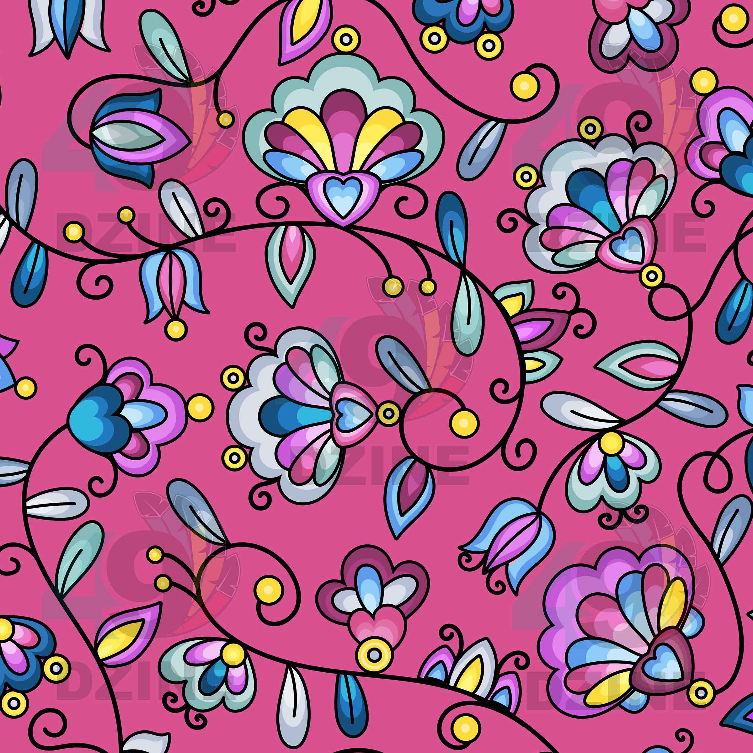 Autumn Bundle Blessing Pink 42 Inch Cotton Poplin Pre Order