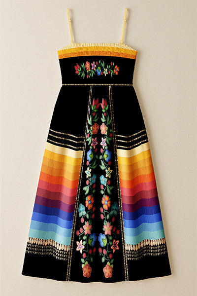 Beaded Offering 2 Smock Top Dress