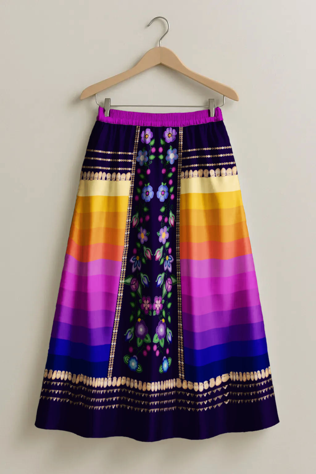 Beaded Offering Purple 2 Skirt