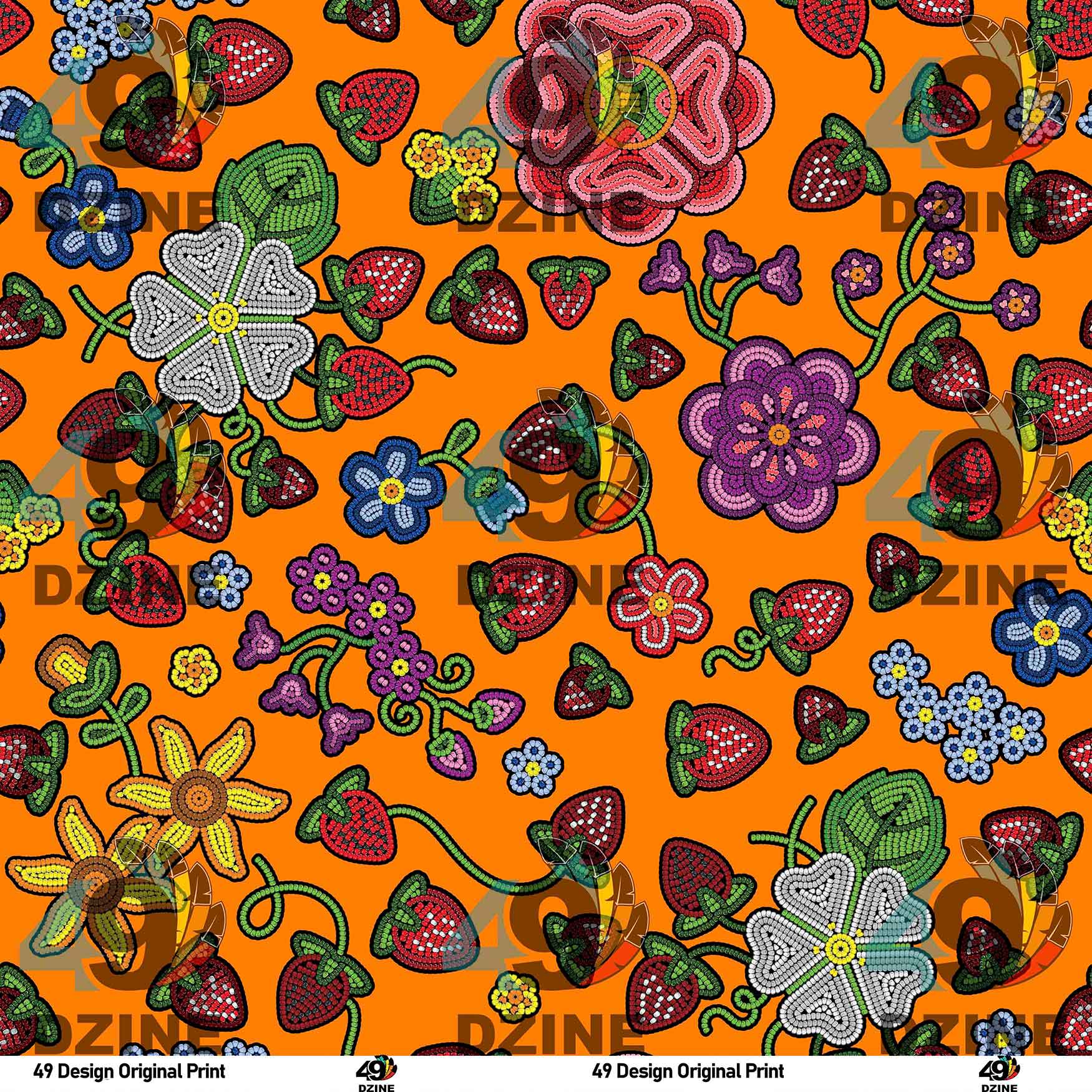 Berry Pop Carrot Satin Fabric By the Yard Pre Order