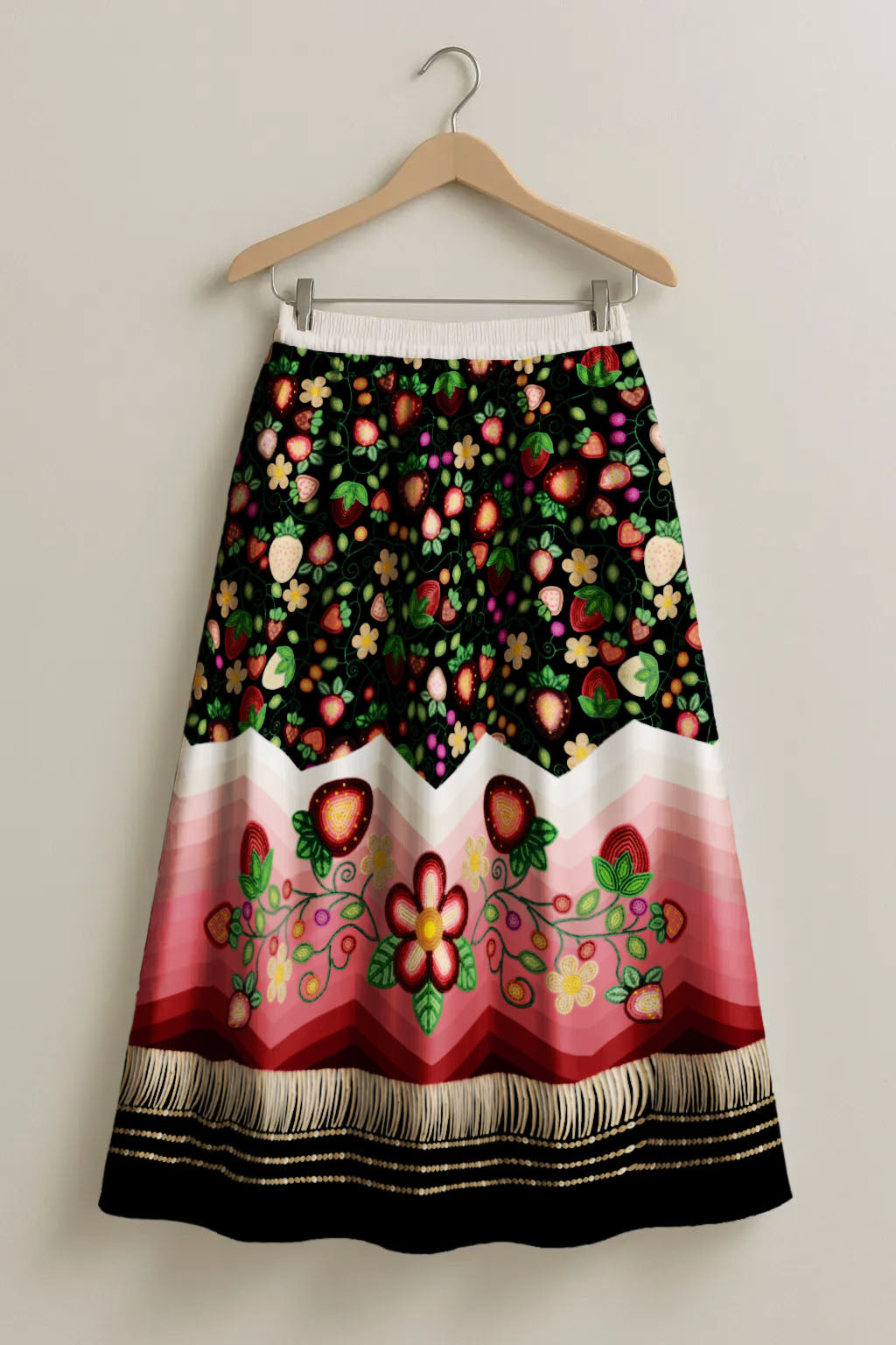 Berry Rites Black 3 Skirt