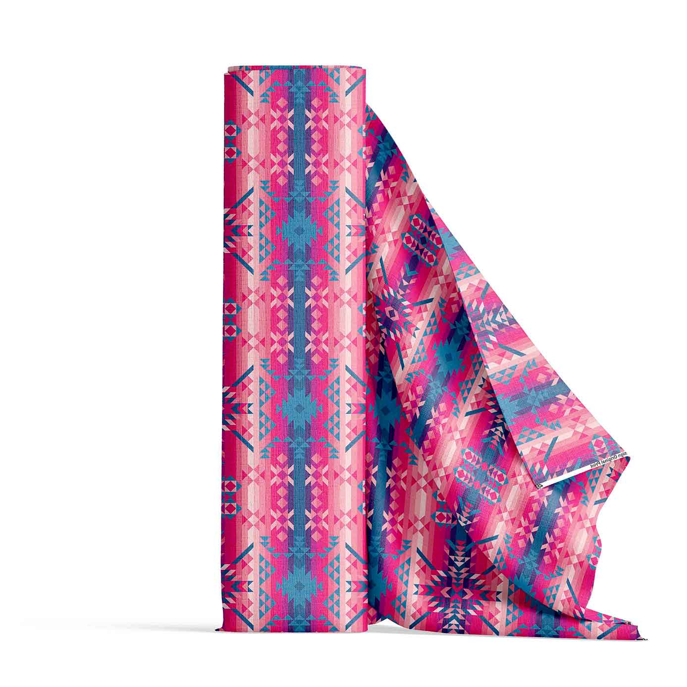 Desert Geo Blue Hooded Blanket