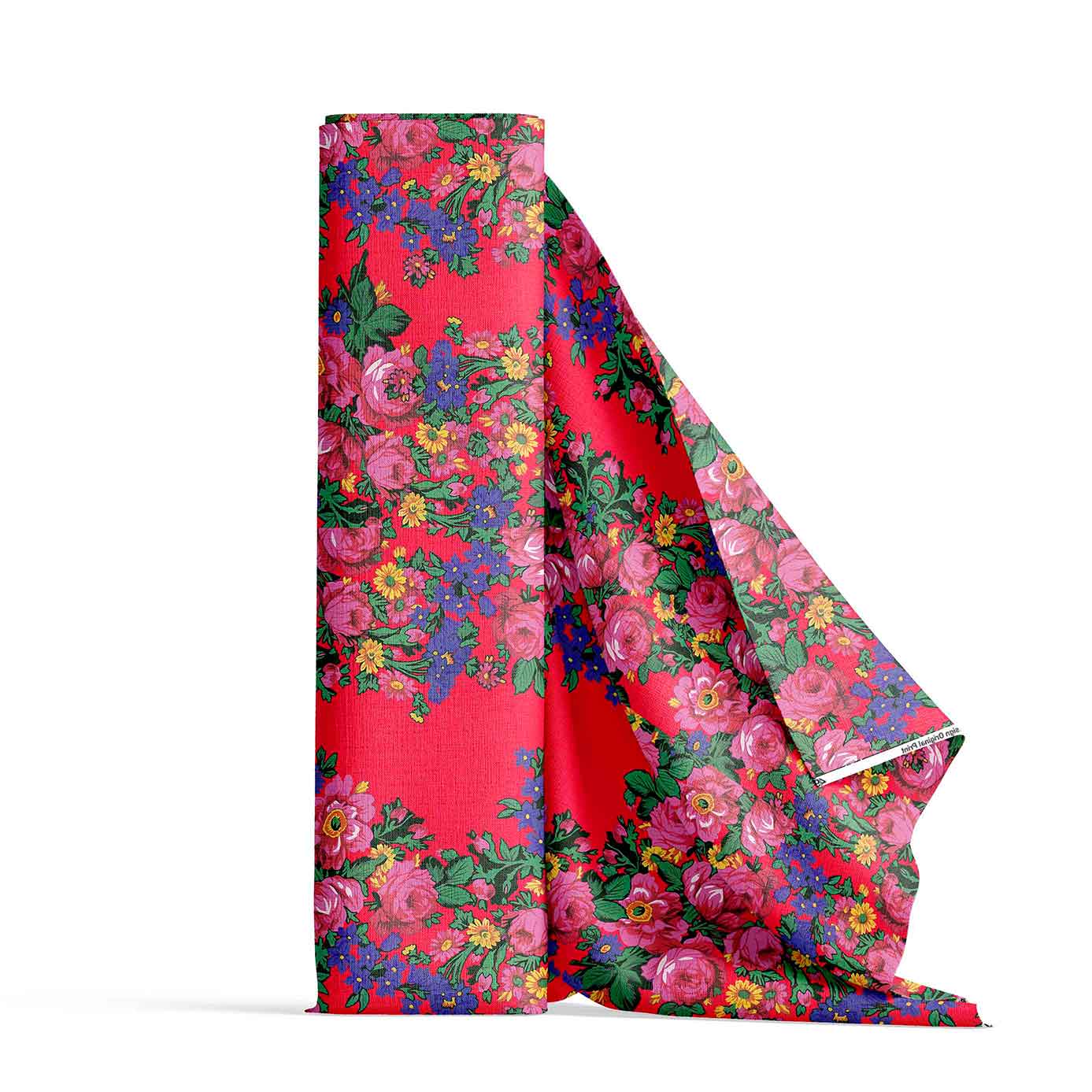 Kokum Revenge Dahlia Satin Fabric By the Yard Pre Order