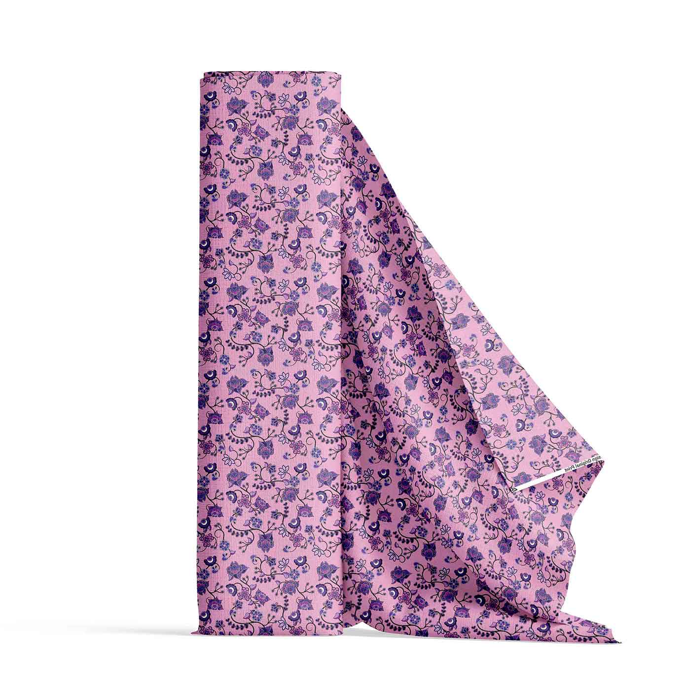 Purple Floral Amour 42 Inch Cotton Poplin Pre Order