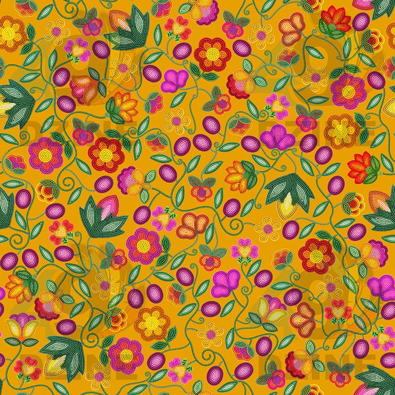 Boreal Bounty Yellow 42 Inch Cotton Poplin Pre Order