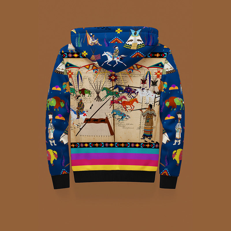 Broken Dowry Men's Sherpa Hoodie