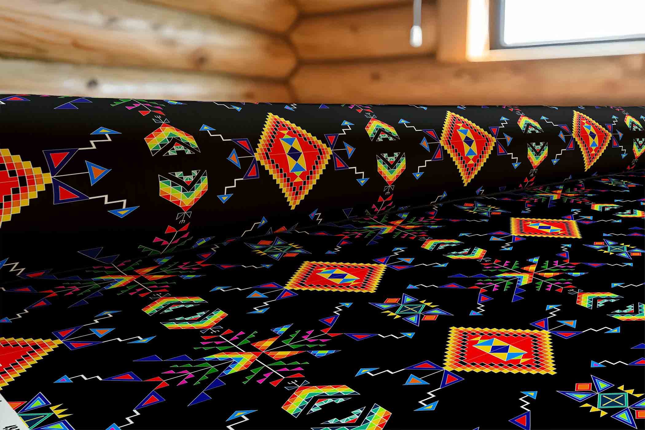 Buffalo Jump Black 42 Inch Cotton Poplin Pre Order