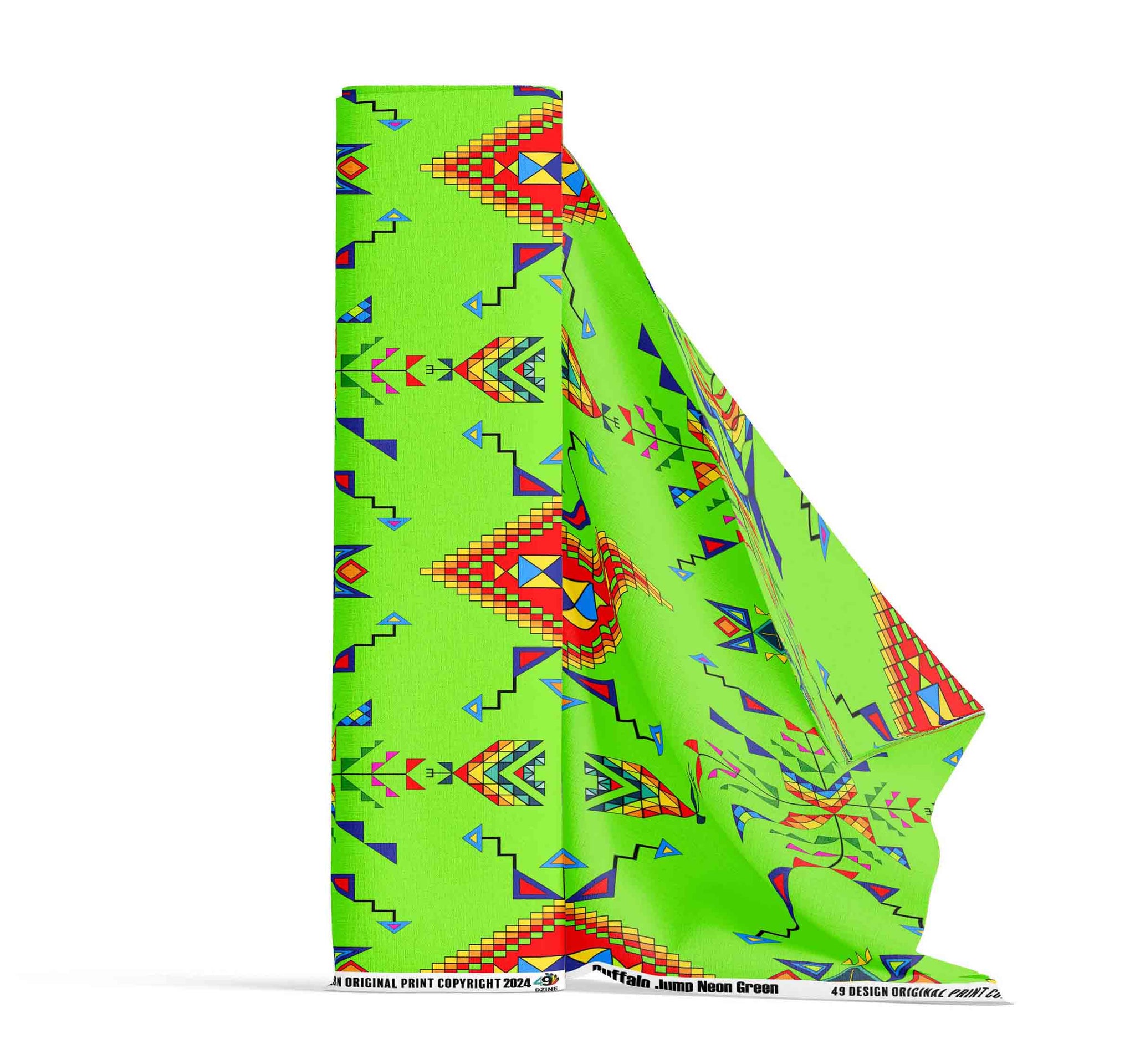Buffalo Jump Neon Green Hand or Shoulder Bag main image 0