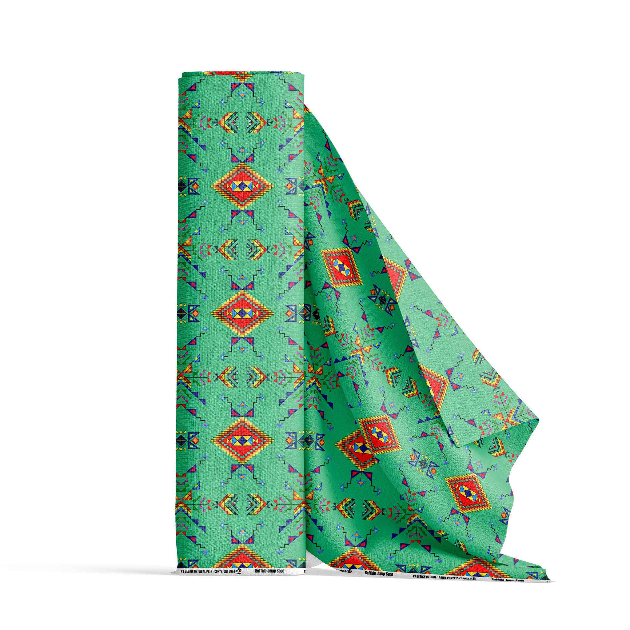 Buffalo Jump Sage Hooded Blanket