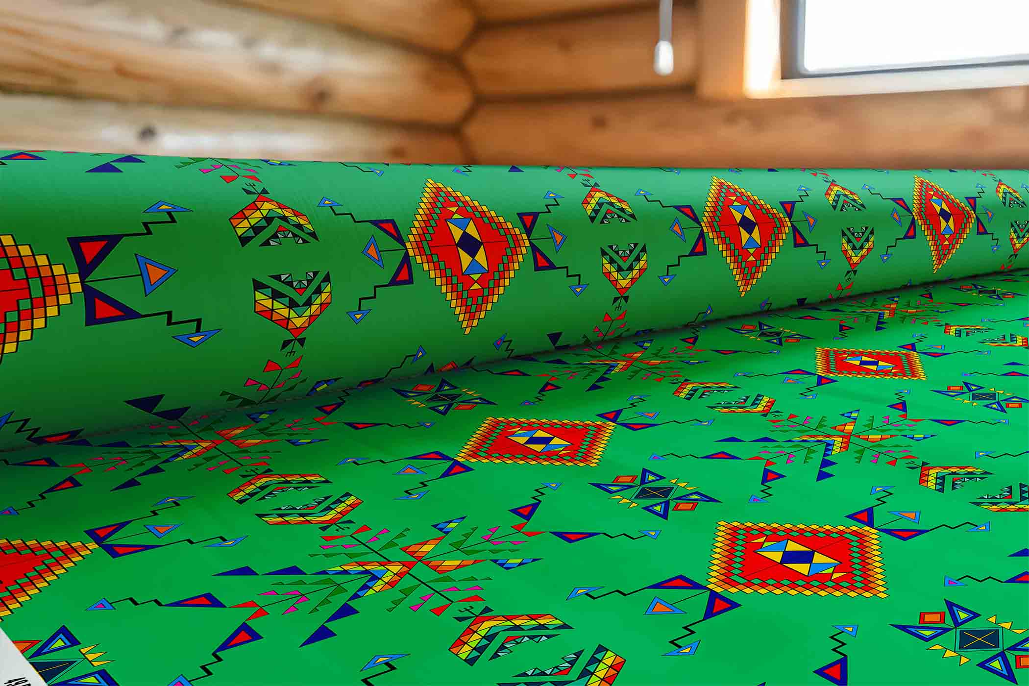 Buffalo Jump Sage 42 Inch Cotton Poplin Pre Order