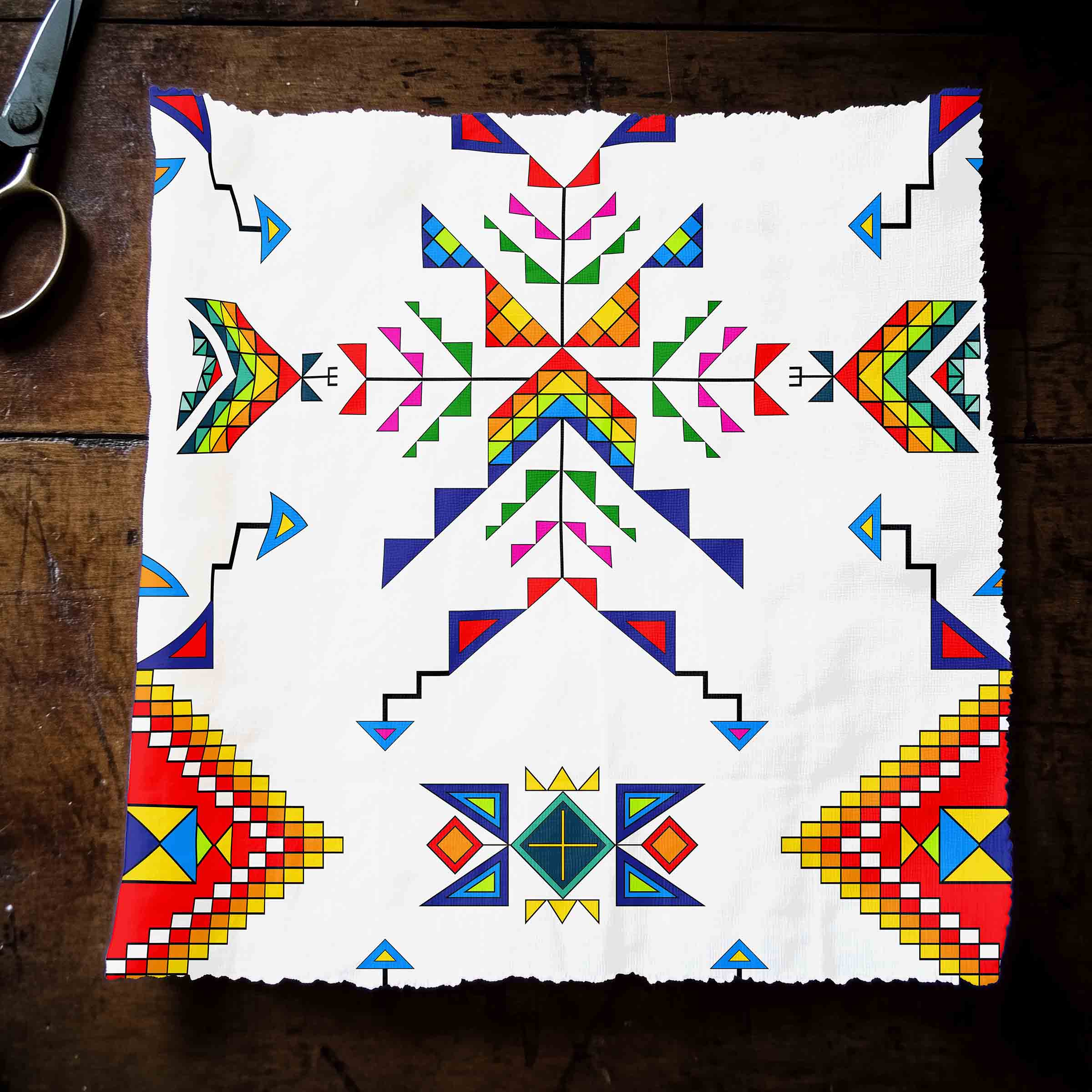 Buffalo Jump White 42 Inch Cotton Poplin Pre Order