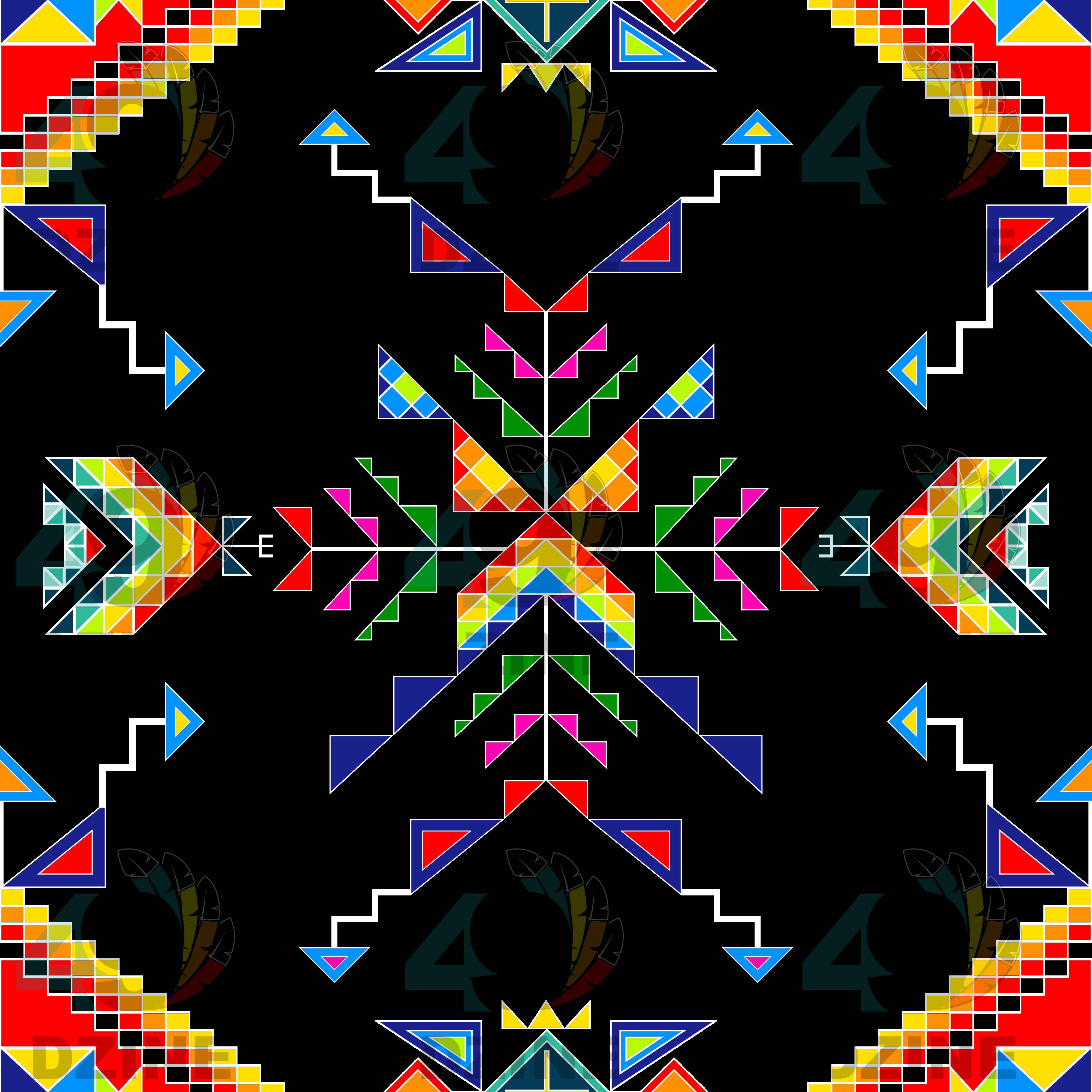 Buffalo Jump Black Satin Fabric By the Yard Pre Order