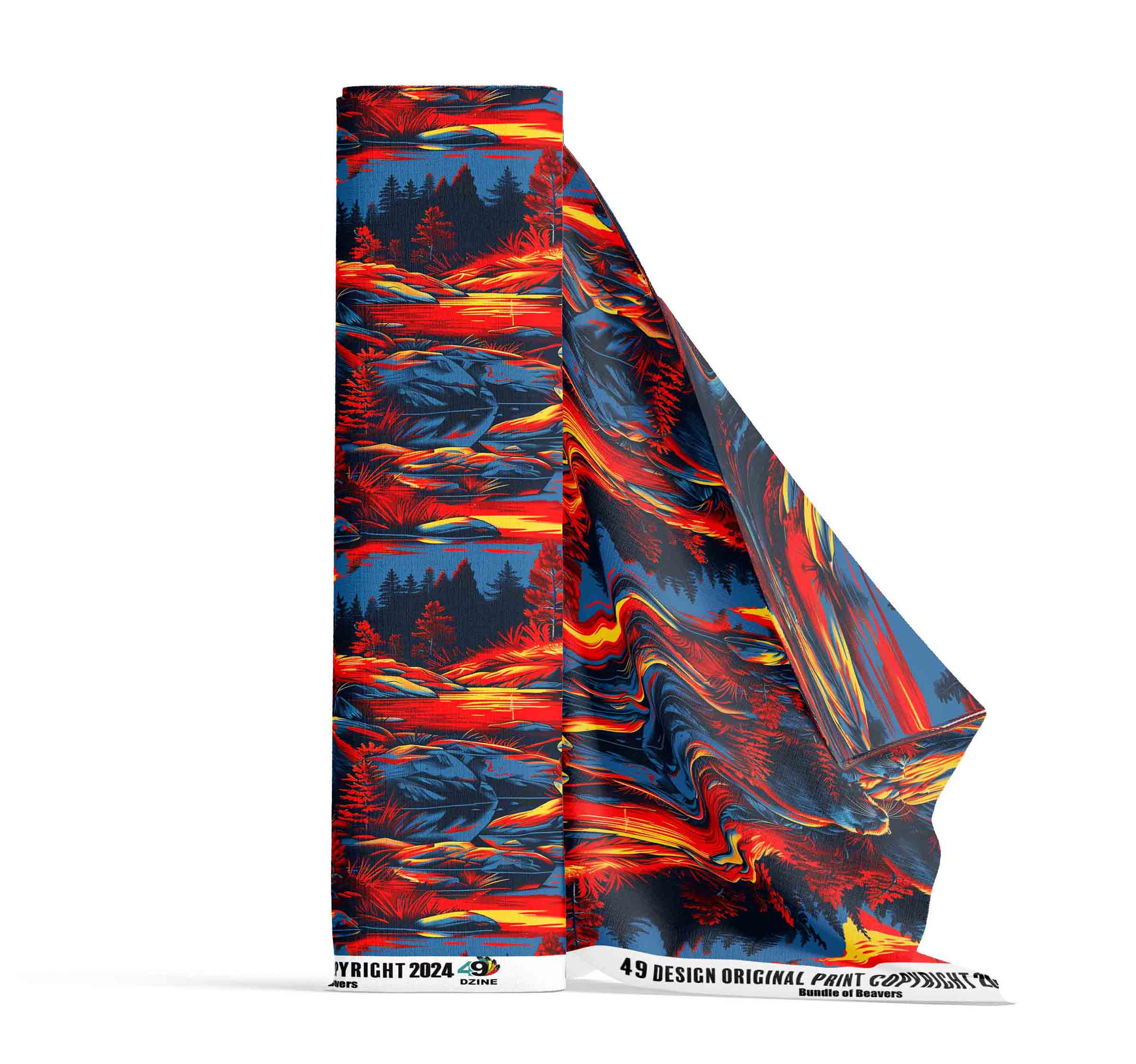 Bundle of Beavers 42 Inch Cotton Poplin Pre Order