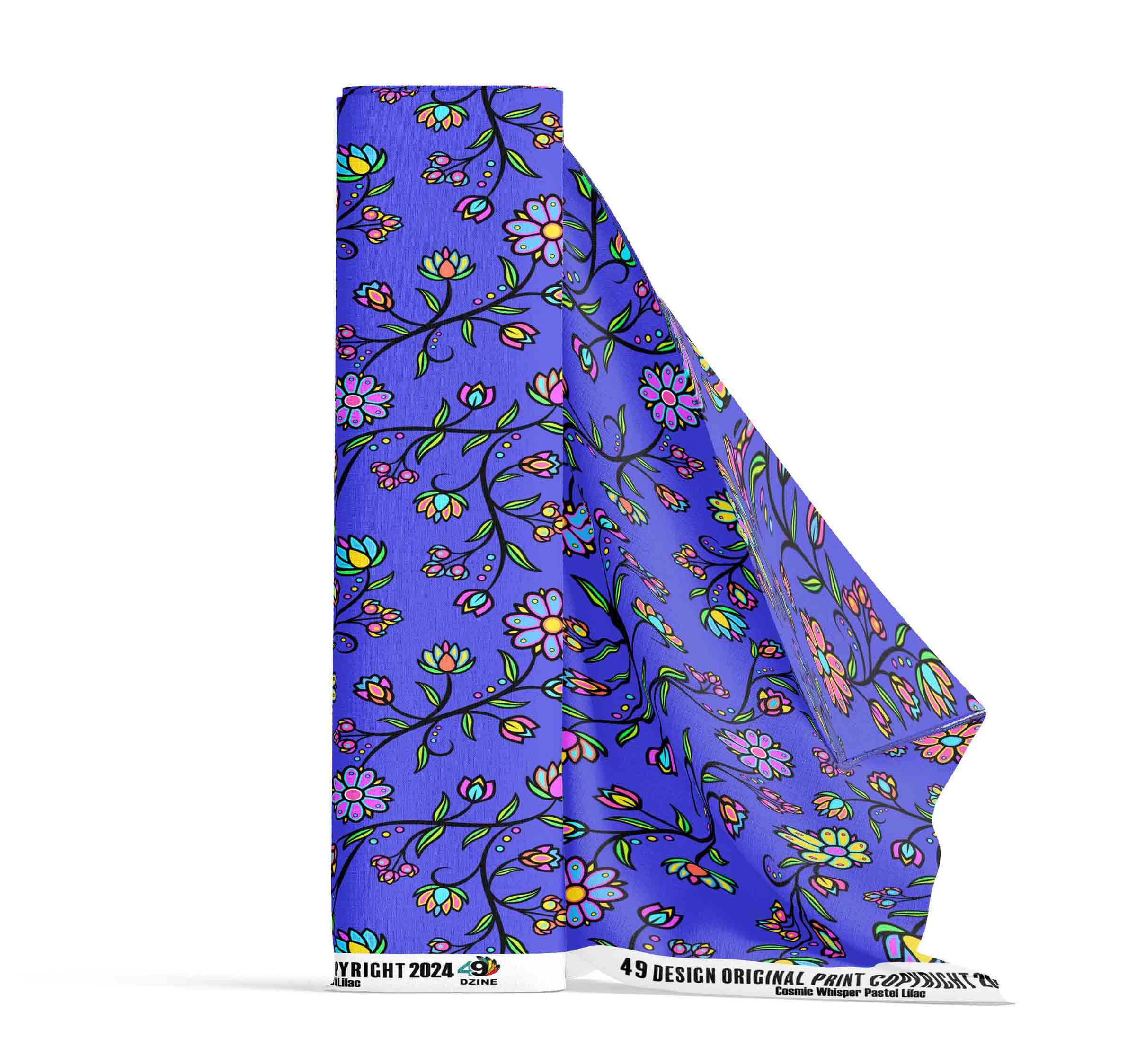 Cosmic Whisper Pastel Lilac 42 Inch Cotton Poplin Pre Order